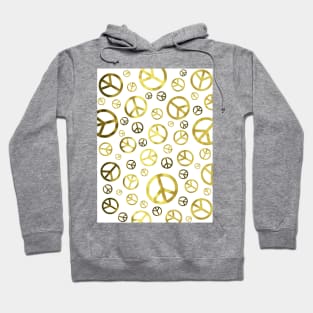 GOLDEN Peace Symbol Hoodie